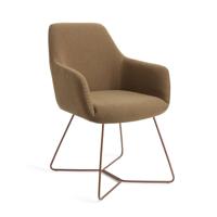 Jesper Home Eetkamerstoel 'Hiroo' Beehive Rose, kleur Willow