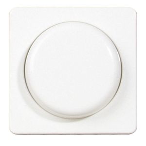 Opus Basic afdekking voor draaidimmer en potentiometer polarwit