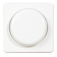 Opus Basic afdekking voor draaidimmer en potentiometer polarwit