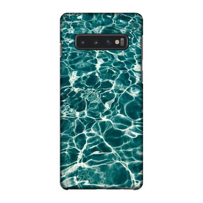Weerkaatsing water: Samsung Galaxy S10 4G Volledig Geprint Hoesje