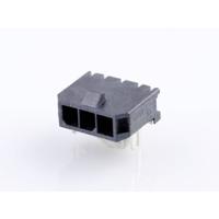 Molex 436500304 Male header, inbouw (standaard) Totaal aantal polen: 3 Rastermaat: 3 mm Inhoud: 1 stuk(s) Tray