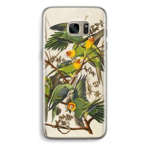 Carolinaparkiet: Samsung Galaxy S7 Edge Transparant Hoesje