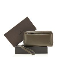 Castelijn & Beerens Giftbox Dames Ritsportemonnee RFID Olive Green - thumbnail