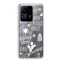 Good vibes: Xiaomi Mi Mix 4 Transparant Hoesje