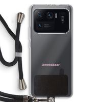 kwetsbaar: Xiaomi Mi 11 Ultra Transparant Hoesje met koord