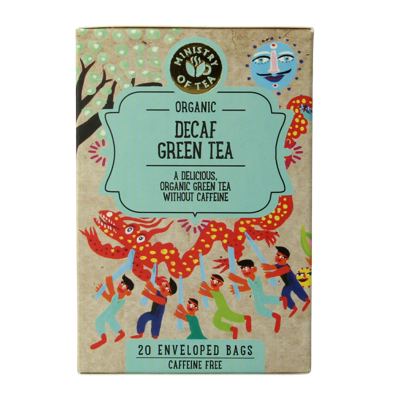 Decaf green tea bio 20 Zakjes