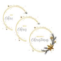 Kerst thema servetten - 60x st -? wit Merry Christmas - 33 x 33 cm - kerstdiner - kerstservetten