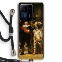De Nachtwacht: Xiaomi Mi Mix 4 Transparant Hoesje met koord