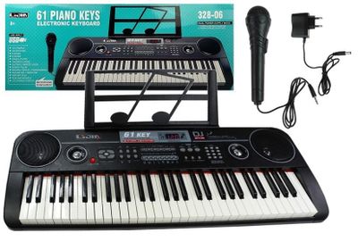 Viking Choice Keyboard met microfoon en bladmuziek houder Viking Choice Keyboard met microfoon en bladmuziek houder