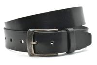 Timbelt Leren Riem 4 cm Zwart