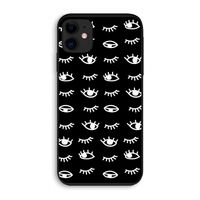 Eye pattern #3: iPhone 11 Biologisch afbreekbaar hoesje