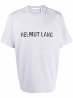 Helmut Lang t-shirt à logo imprimé - Gris