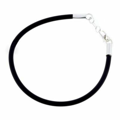 Cristian Lay 54778180 Zilverkleurig Zwart 18 cm Dames armband