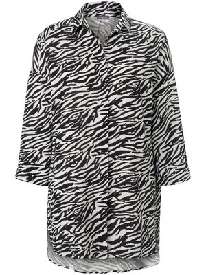 Lange blouse lange mouwen Van Samoon zwart Lange blouse lange mouwen Van Samoon zwart