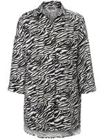 Lange blouse lange mouwen Van Samoon zwart - thumbnail