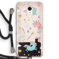 Fantasiewereld: Xiaomi Redmi 5 Transparant Hoesje met koord