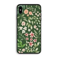 Botanical green sweet flower heaven: iPhone XS Biologisch afbreekbaar hoesje