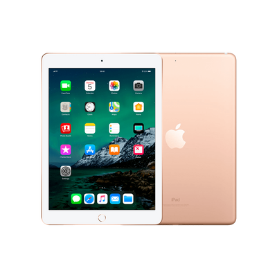 Refurbished iPad 2018 128 GB Goud Gebruikt