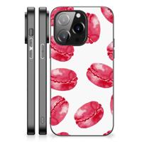 iPhone 14 Pro Back Cover Hoesje Pink Macarons