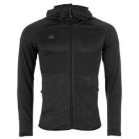 Stanno 408028 Functionals Hooded Full Zip Top II - Black-Anthracite - XS