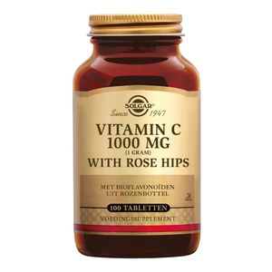 Vitamin C with Rose Hips 1000 mg (vitamine C met rozenbottel)