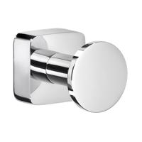 Smedbo Ice Handdoekhouder - 2x2cm - enkel - chroom OK3455