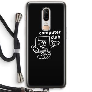Floppyhead: OnePlus 6 Transparant Hoesje met koord