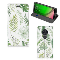 Motorola Moto G7 Play Smart Cover Leaves