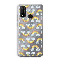 Regenboog: Huawei P Smart (2020) Transparant Hoesje