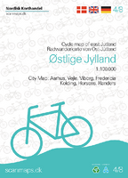 Fietskaart 4 Østlige Jylland - Oostelijk Jutland (Denemarken) | Scanmaps - thumbnail