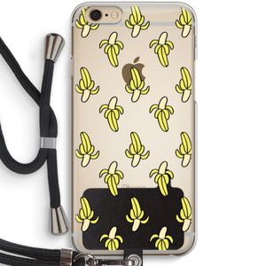Bananas: iPhone 6 / 6S Transparant Hoesje met koord