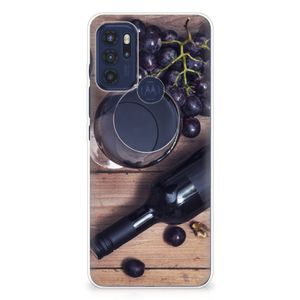 Motorola Moto G60s Siliconen Case Wijn