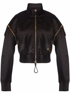 Giuseppe Zanotti veste bomber Nusta - Noir