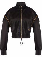 Giuseppe Zanotti veste bomber Nusta - Noir