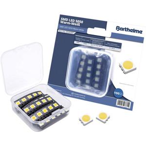 Barthelme SMD-LED-set 5050 Warm-wit 7000 mcd 120 ° 60 mA 3 V 100 stuk(s) Bulk