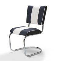 Retro Diner Stoel CO-27 Dark Navy - Set van 4