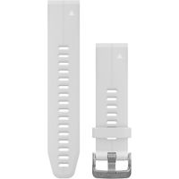 QuickFit 20 horlogebandje - Carrarawit silicone Horlogeband
