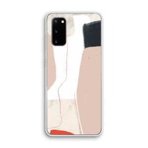 Lava: Samsung Galaxy S20 Transparant Hoesje