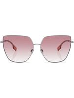 Burberry Eyewear lunettes de soleil Alexis à monture carrée - Argent