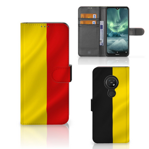 Nokia 7.2 | Nokia 6.2 Bookstyle Case Belgische Vlag