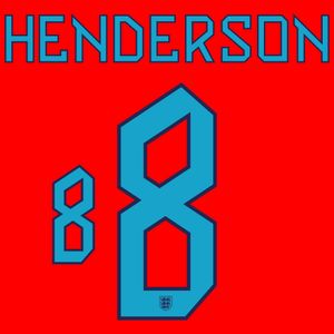Henderson 8 (Officiële Engeland Away Bedrukking 2022-2023)