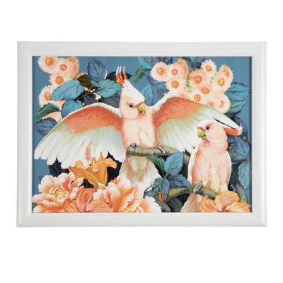 Mars & More Schootkussen Laptray - fleury kaketoe print - 43 x 33 cm