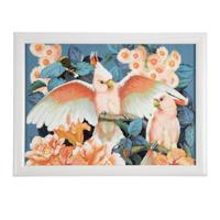 Mars & More Schootkussen Laptray - fleury kaketoe print - 43 x 33 cm