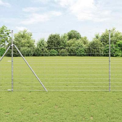 Weidehekwerk Zilver 50 x 1.5 m Gegalvaniseerd staal