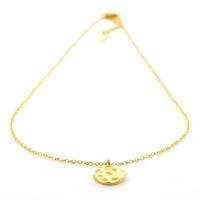 Kalli Ketting Pattern Disc Goud Kalli Ketting Pattern Disc Goud