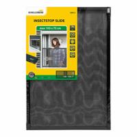 Muggennet Schellenberg Antraciet Aluminium Uitschuifbaar Met lijst Glasvezel 75 x 100 cm