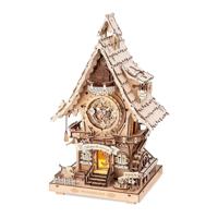 Robotime 3D Houten Puzzel Cuckoo Clock