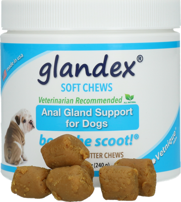 Glandex Soft Chews Pindakaas 60 st.