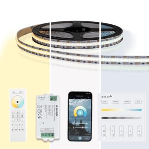 40 meter dual white led strip complete set - prime 608 leds