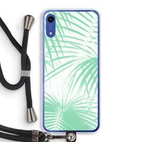 Palmbladeren: Honor Play 8A Transparant Hoesje met koord